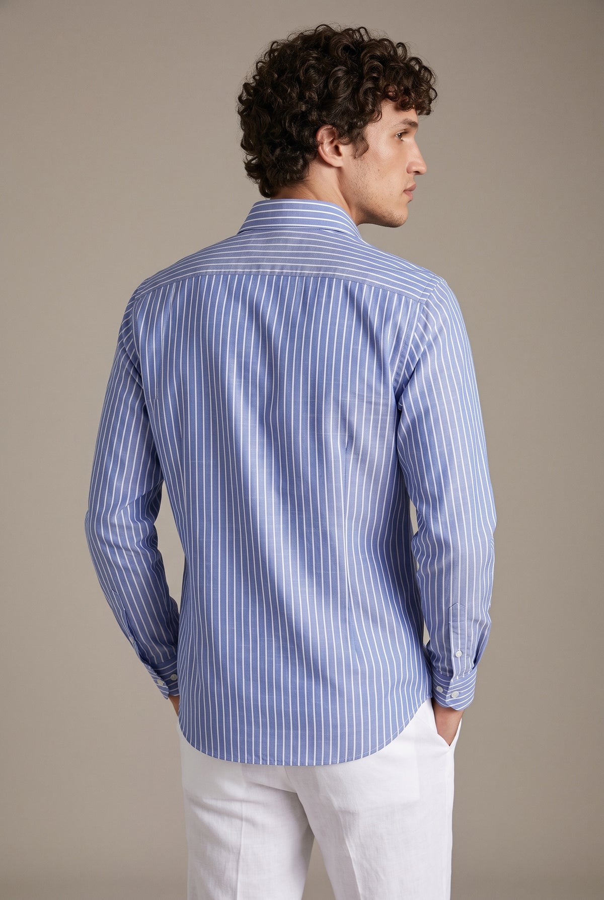 Vertical Striped Formal Shirt