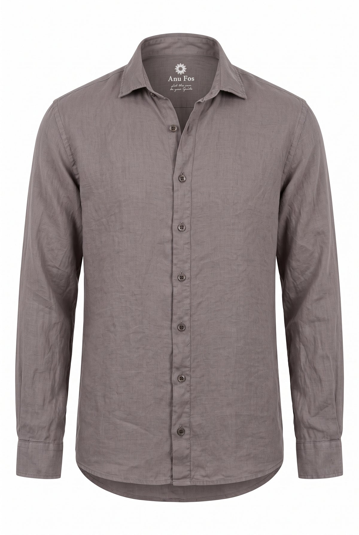 Light linen long sleeve shirt