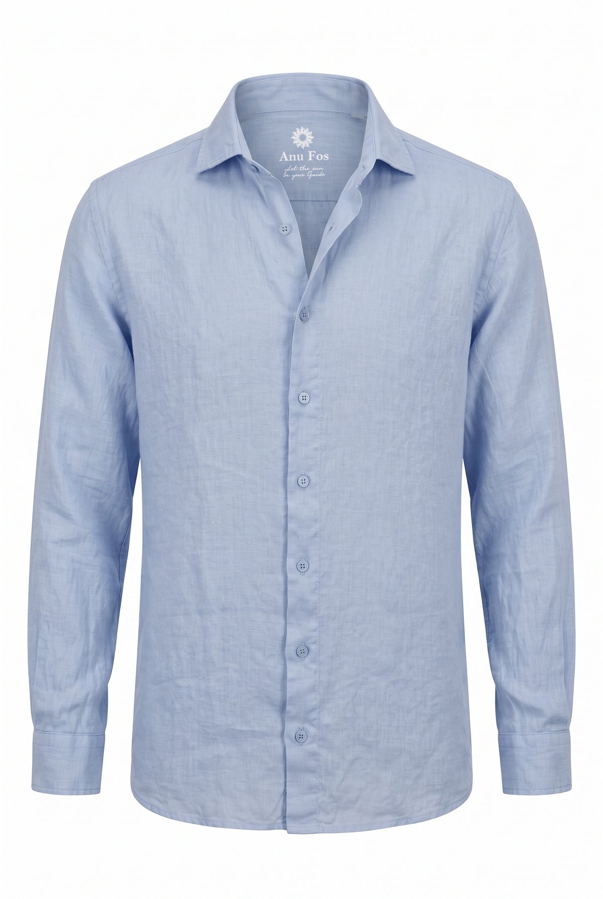 Light linen long sleeve shirt