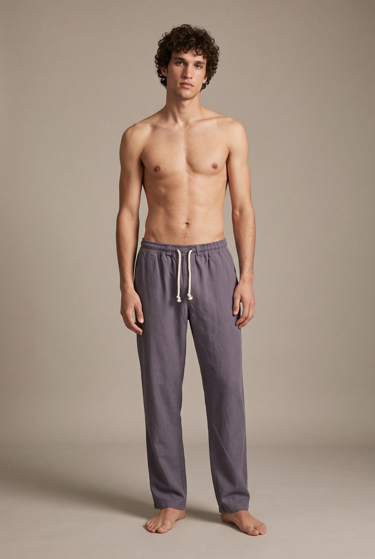 Fluid Drawstring Trousers