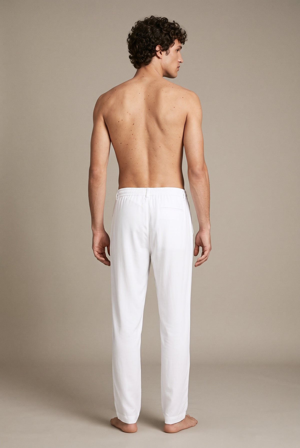 Fluid Drawstring Trousers