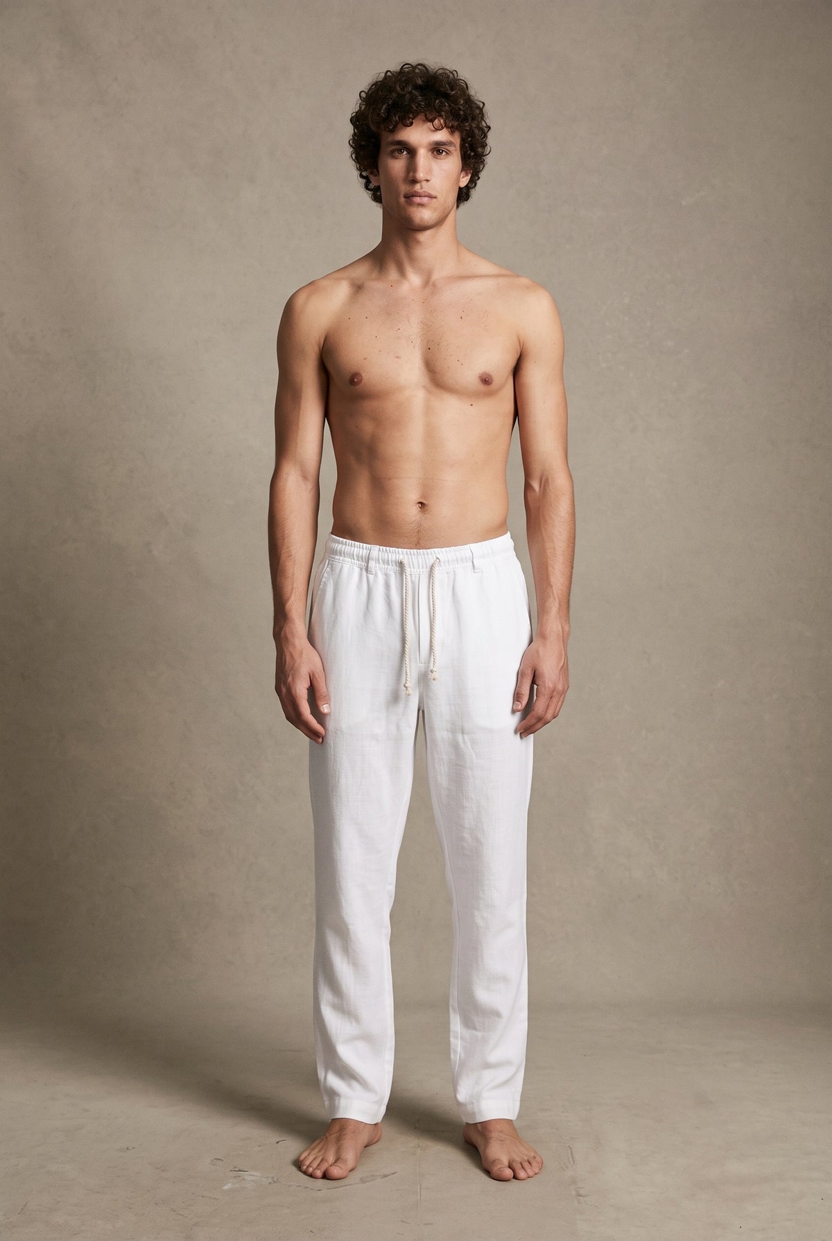 Fluid Drawstring Trousers