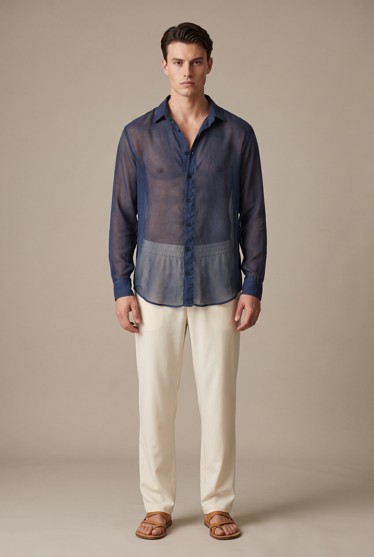 ACHILLEUS — Sheer Shirt