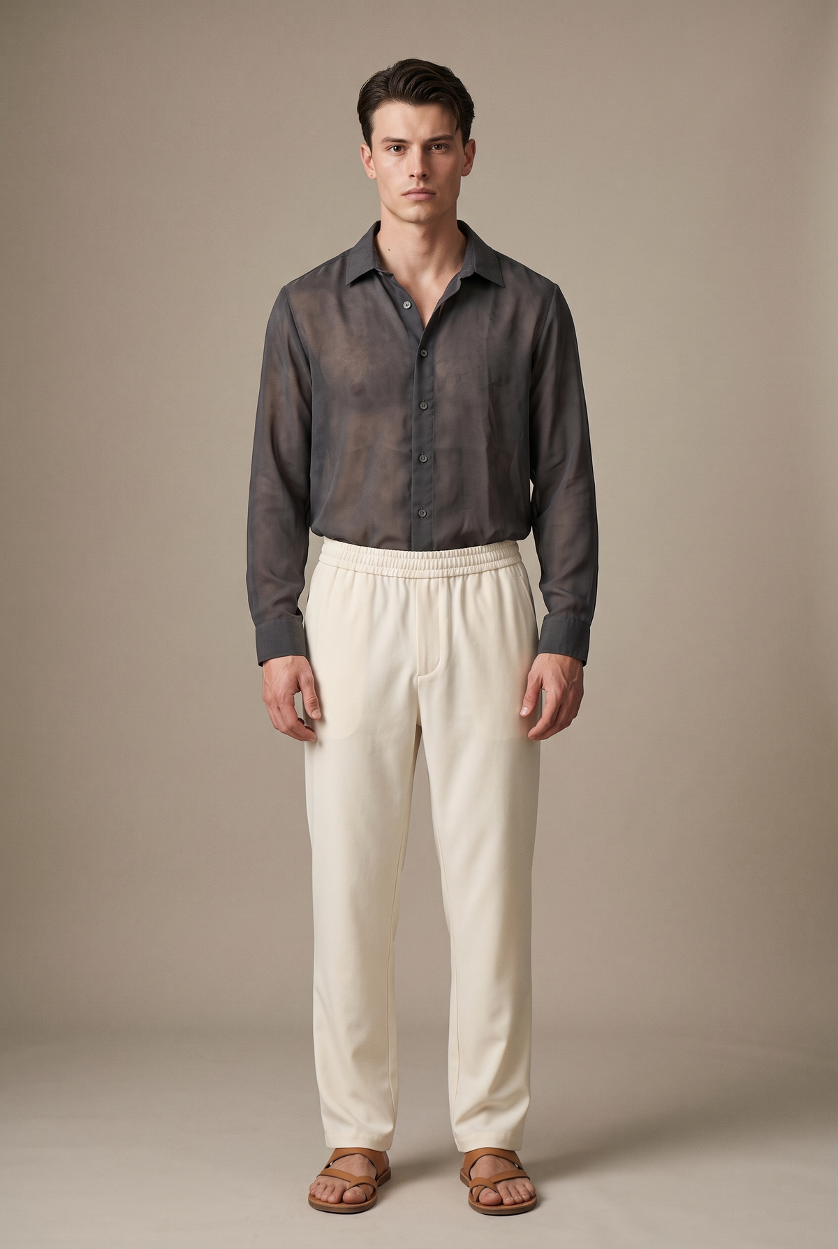 ACHILLEUS — Sheer Shirt