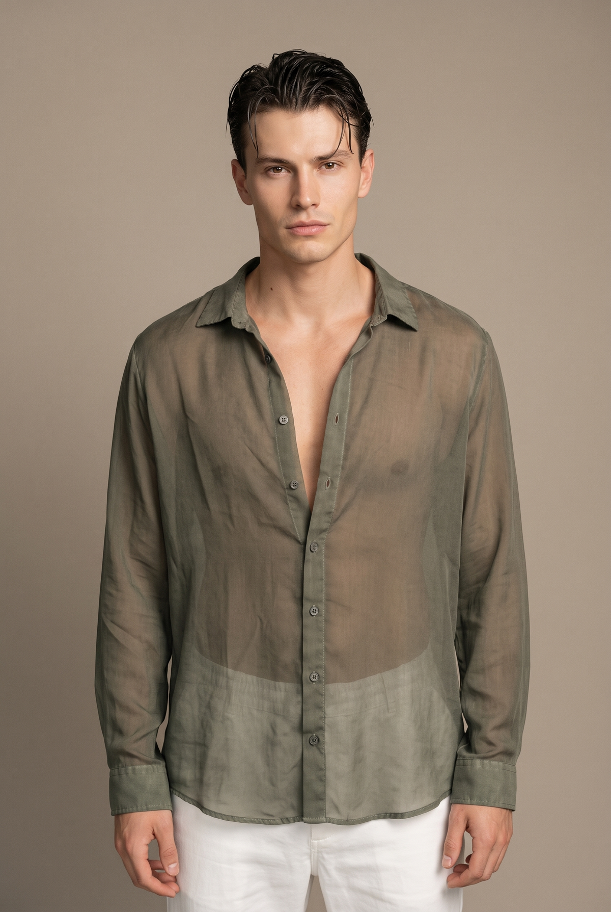 AURA — Sheer Shirt