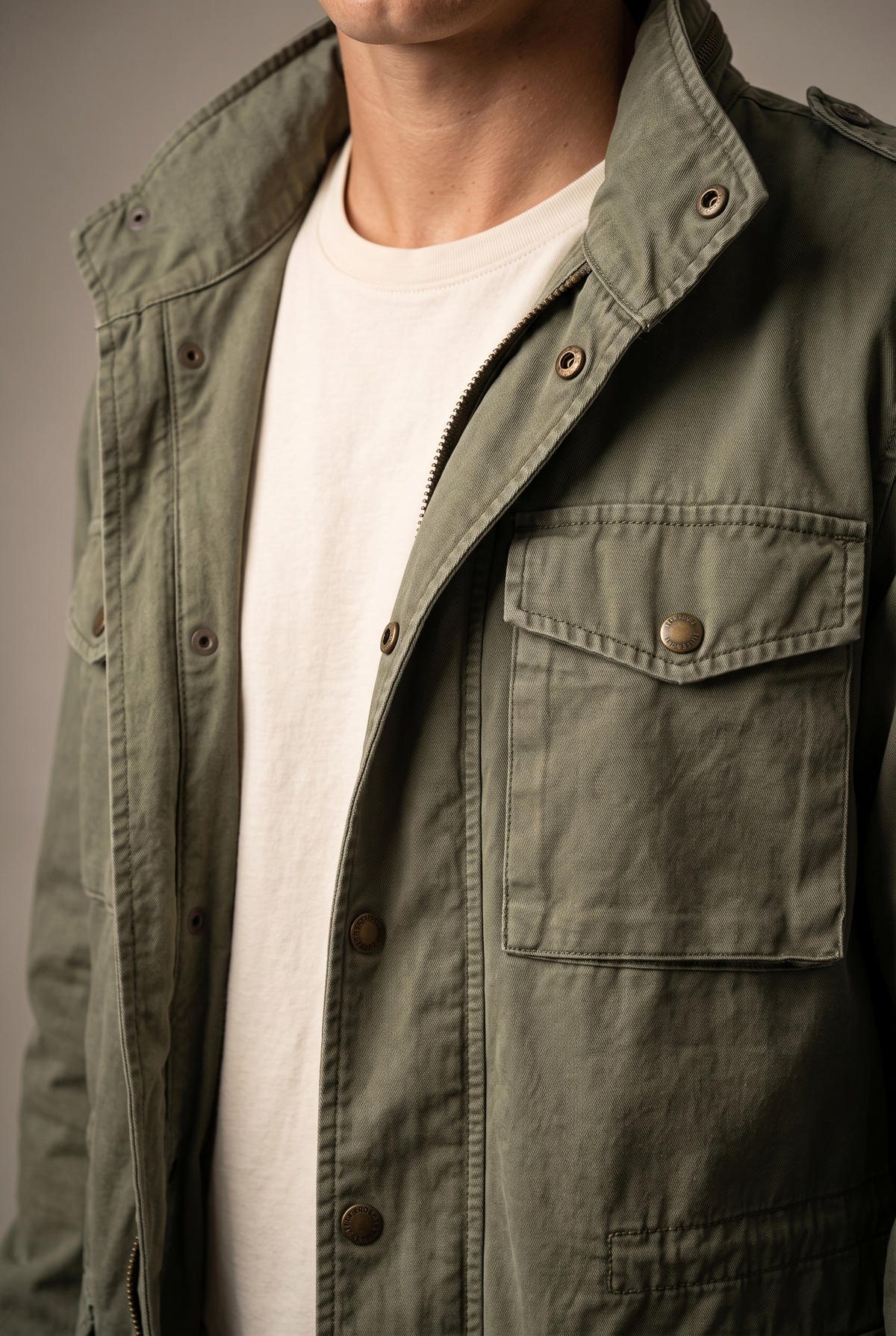 AF-JAC-ARMY — Field Jacket — Khaki — detail