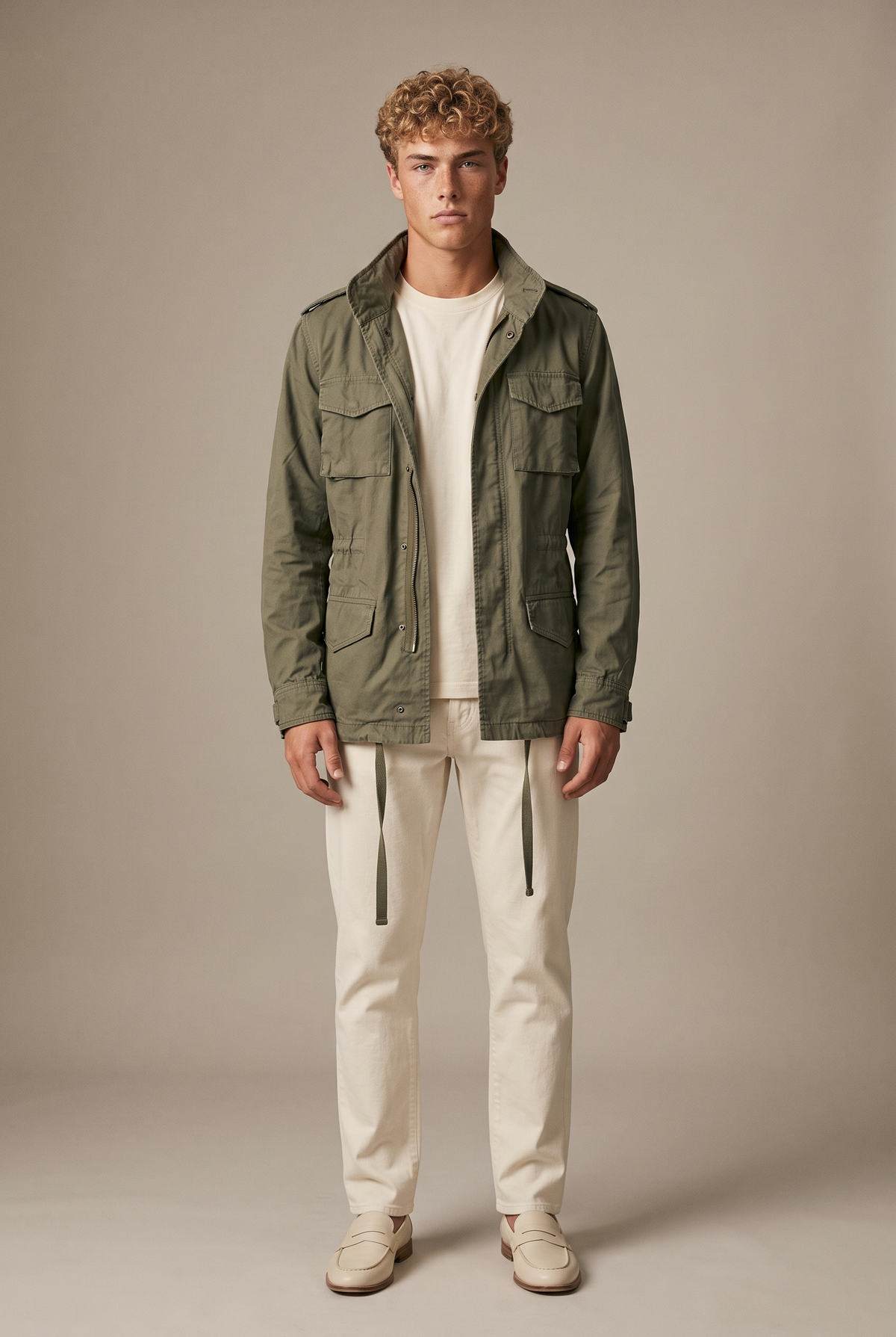 AF-JAC-ARMY — Field Jacket — Khaki — front