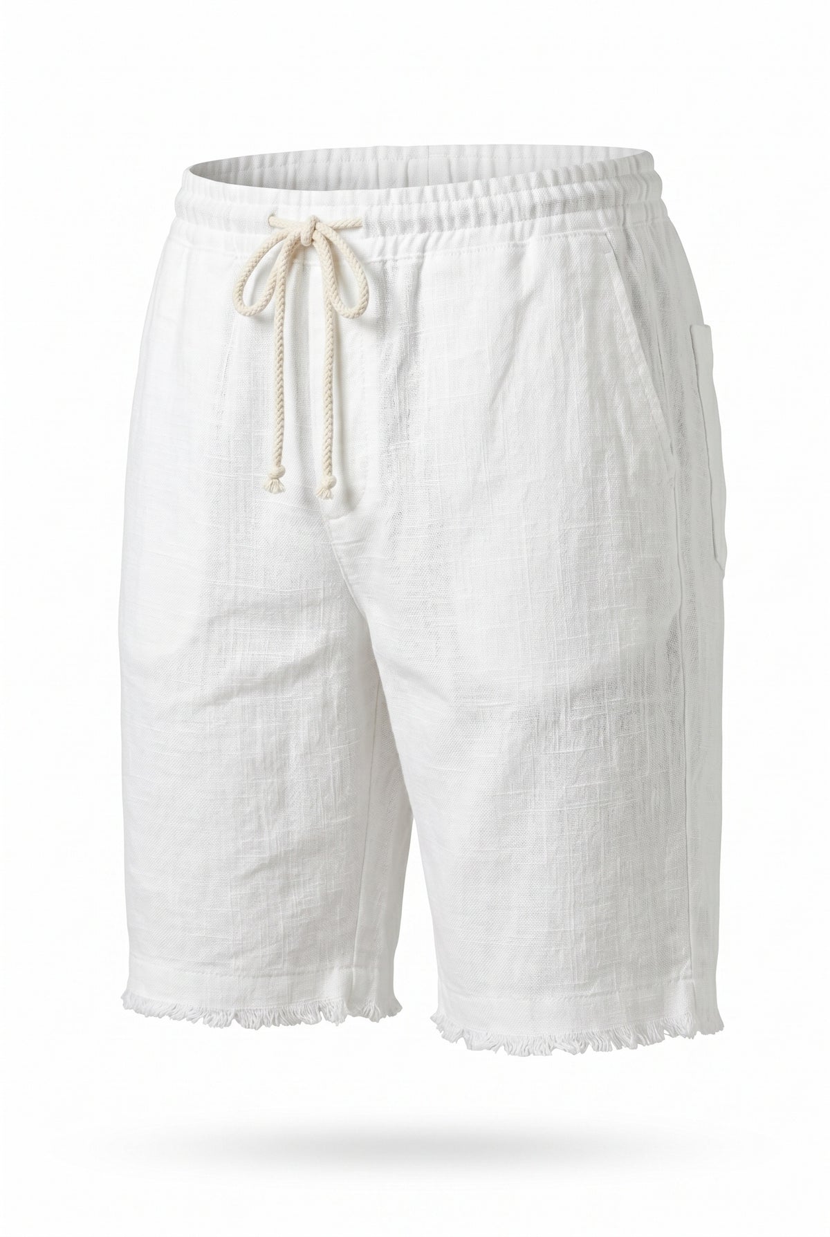Heavy linen Bermuda