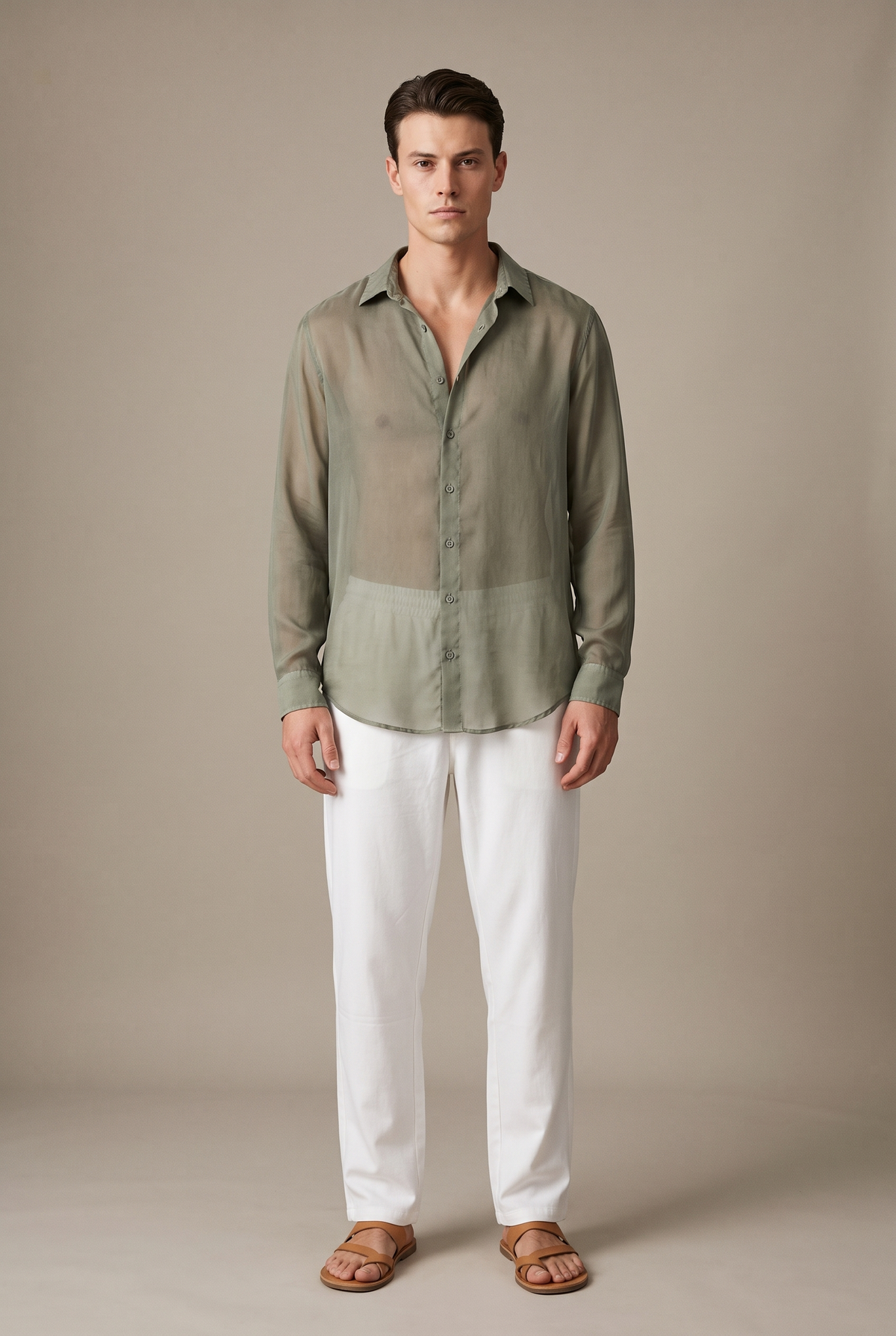 AURA — Sheer Shirt
